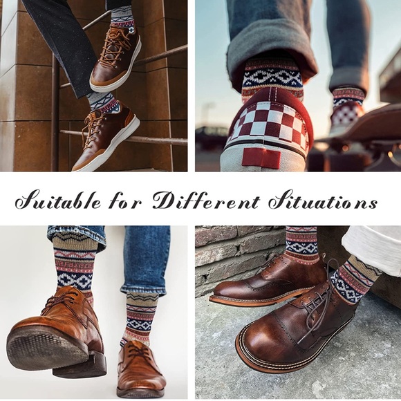 5 Pair Wool Socks NWT - Picture 6 of 8